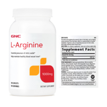 지엔씨 엘아르기닌 L-아르기닌 L아르기닌 1000mg 90 캐플릿, 1개, 90정