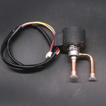 냉동 인버터 에어컨 및 히트 펌프용 전자 팽창 밸브 정상 폐쇄 구리 밸브 DC12V, 2.DPF16