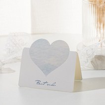 초대장 카드 LBSISI 생활 20pcs 심장 모양의 인사말 카드 발렌타인 데이 선물 결혼식 초대장 낭만적 인 생, 22 Style 20