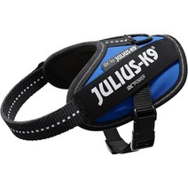 Julius-K9 IDC 강아지 파워하네스 가슴줄 산책줄 하네스 S M L XL, 파란색, 2XS