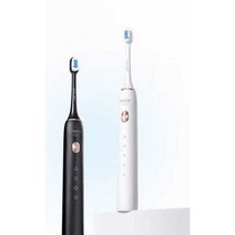 Soushi X3S 화이트 음파 전동 자동 칫솔 셋트, 빅화이트브러쉬X3U-미스티파우더
