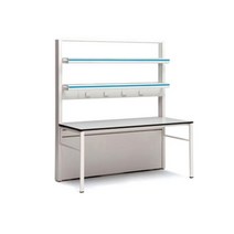 퍼시스 [본사직배송] 퍼시스 테이블 선반 단면형 LAR112HG 실험대, ECG4B