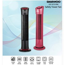 대우 타워형 날개없는 코너형 선풍기 DEF-RT301M 블랙 / 손다치지않아요