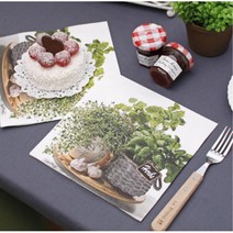 허브 냅킨 생일 상 홈 파티 초대 집들이 카페냅킨 페이퍼냅킨 넵킨 네프킨