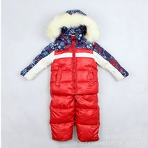 새로운 브랜드 어린이 겨울 의류 세트 소년 소녀 아기 어린이 스키복 방풍 따뜻한 코트 모피 재킷   턱받이 바지 어린이 스키 세트
