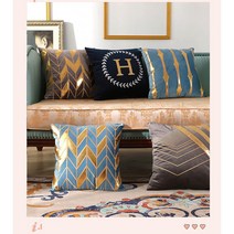 북유럽 수입 벨벳 사각 쿠션 54종 패브릭 자수 쿠션 쇼파쿠션 H 포인트 거실 큐션, 20번