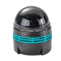 회전 LED 스타 나이트 라이트 USB 디스코 DJ 무대 파티 프로젝터 별이 빛나는 밤 장난감 키즈 스카이, [02] Black