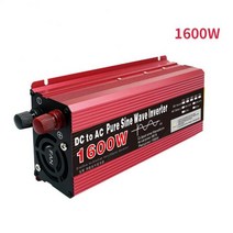 차량용인버터 순수정현파인버터 차량인버터 순수 사인파 전원 인버터 1000W 2200W Dc 12v LED 디스플레이, 02 1600W_02 24V_01 220V