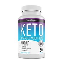 케토 다이어트 체중감소 보충 탄수화물 대신 지방 연소 1000 mg, 60캡슐x한병