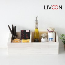 커피 정리함 티백 차 수납 보관함 트레이 탕비실 정리 원목 우드 다용도정리함 박스, 1개, 브라운