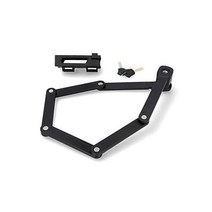 독일 아마존 Fischer Folding Lock with Bracket and 2 Security Keys132964, Black, 85 cm._Single