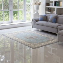 페르시안 클래식 사각 원형 러그 사계절 물세탁 거실 카페트