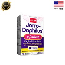 [여성 유산균] 자로우 포뮬러스 도피러스 우먼 버지날 프로바이오틱 100억 30정 베지캡슐 락토바실러스 가세리 람노서스 추천