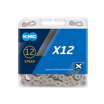 KMC X12 자전거 12단체인 (126링크)