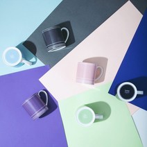 한국도자기 더셰프 컬러머그 - 민트, 라벤더