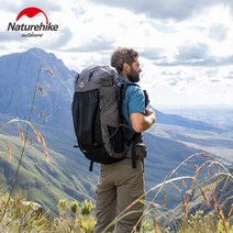 네이처하이크 NH 40L 60L+5L 경량 백팩킹 하이킹 배낭 등산가방 다이니마, 40+5L 기본형, 블랙