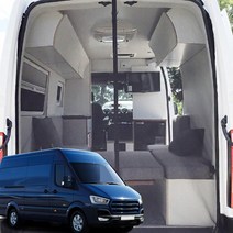 썬카 현대 쏠라티 캠핑카 2인승 15인승 16인승 모기장 방충망 차박 튜닝용품 햇빛가리개, 1세트, 쏠라티15인승