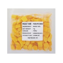 [솜] 냉동애플망고 페루산 다이스컷, 1개, 3kg(1kgx3팩)