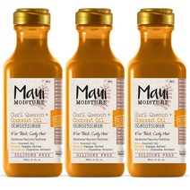Maui Moisture 마우이 모이스처 코코넛 오일 컨디셔너 385ml(13oz) 3팩 Coconut Oil Conditioner