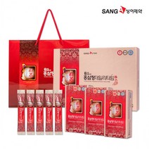 건강식품/홍삼/상아제약 홍삼정 데일리타임(10mlx30포)+쇼핑백포함/홍삼선물세트/홍삼스틱형, 1박스, 30포