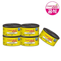 캘리포니아센트 스필프루프 캔타입 라호야 레몬향 5입 차량용 방향제, 1개, 상세페이지 참조2