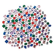 Adhesive Back Craft Jewels (500 Assorted Pieces), 1