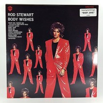 (중고LP) ROD STEWART BODY WISHES 1983년 발매 라이센스 (자켓 음반 상태 A. 해설지 있음)