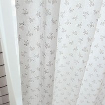 [천삼백케이] [바이아미엣홈] 레드 도트 플라워 커튼 - L사이즈