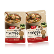동원 양반 백합 우거지된장국 460g x4봉, 4봉