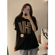 하이 입체 롱반팔티