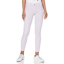 Hilfiger Denim Damen MID RISE SKINNY NORA 7/8 PSTLS Skinny Jeans Blau (Pastel Lilac Str 911) W31