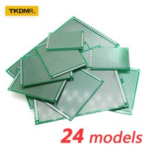전자 PCB 보드 3x7cm Diy 범용 인쇄 회로 기판 Arduino 구리 플레이트 용 양면 프로토 타이핑 2 개, [10] 9CM x 10CM