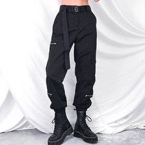 로스카 지퍼 카고 조거 팬츠