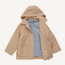 [뉴발란스]뉴발란스 키즈 NEW SEMESTER 디테쳐블 2 IN 1 바람막이 BEIGE NK9AD1101G