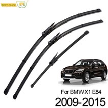 와이퍼Misima 앞 유리 와이퍼 블레이드 BMW X1 E84 용 뒤 창 세트 2009