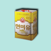 오뚜기 현미유 18L 대용량 업소용