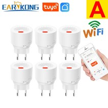 도시 가스 누출 탐지기 수소 디텍터 누설 경보기 복합 측정기 휴대용 검출기 wifi gas leak sensor 가연성 감지기 smart life app lpg alarm eu, a