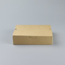 꼬마 김밥 만두 분식포장용 종이도시락 YS 크라프트 무지 김밥1호 500개, 단품, 단품