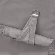 클래식 티피 캠핑 타프쉘 유일 어닝 270도 에어 쉘터 라운지 개방형방수 야외 태양 그늘 보호소 3mx3mx3m 옥스포드 천막 텐트 캐노피 그늘 돛 정원 마당 파티오 해변, 밝은 회색