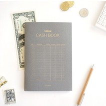 캐쉬북 편한가계부 수입지출관리 장부 간편 개인사업자 소비일기 교회회계 정리, 01 발레핑크