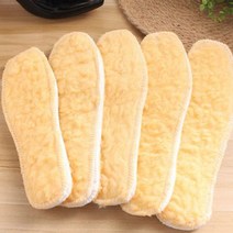 겨울용 인조 양털 보온 운동화 깔창