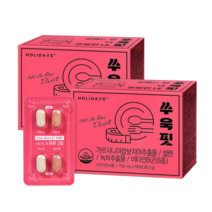 홀리데이즈 올인원 다이어트 쑤욱핏 39.2g, 56정, 24개