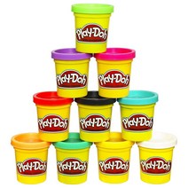 PlayDoh 모델링 무독성 컴파운드 멀티컬러 10팩