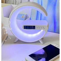무선 충전기 스마트폰 블루투스 스피커 무드등 여친 선물, 표준형 + 선물가방