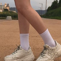 삭스나인 여자 학생 롱삭스 8켤레