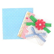 설래임 대원P&P 어버이날 스승의날 카네이션 카드 목걸이 팬더트 만들기, MP02 펠트 카네이션 감사카드
