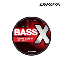 다이와 배스 루어 원줄 배스 X 후로로 카본 100m, 14LB