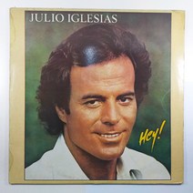 (중고LP 물세척) JULIO IGLESIAS/ HEY/ 1982년 라이센스/ 자켓 귀퉁이 닳음 얼룩 있음/ 음반 상태 사용감 있음/ 해설지 있음