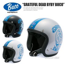 오토바이 용 제트 헬멧 BUCO GRATEFUL DEAD 