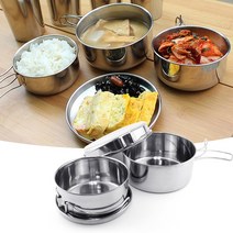 톡톡마켓 캠핑 코펠 냄비 4종 카라반 차박 텐트 버너 그릴 솔캠